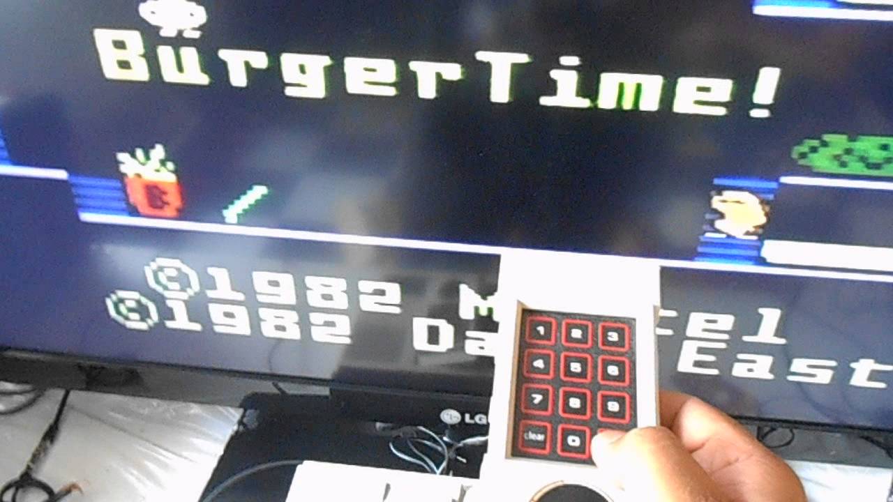 intellivision 2,con burger time,he man,pit fall y otros,listo usar