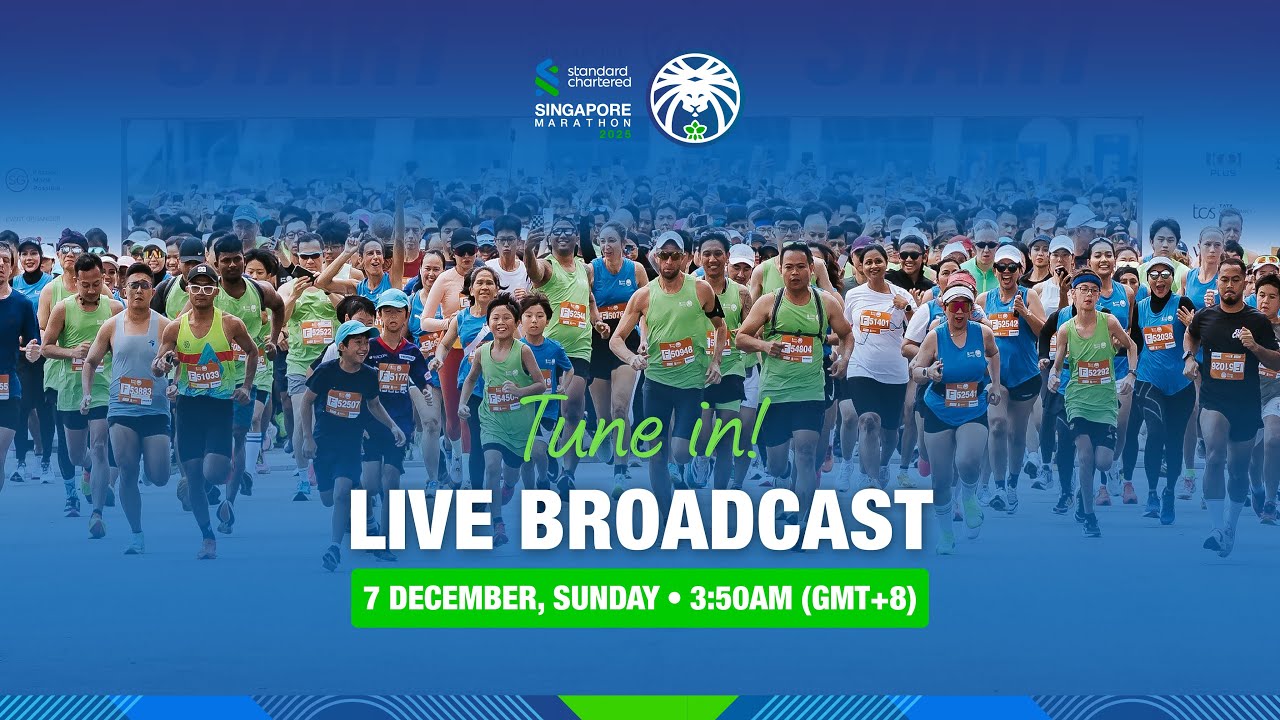 2025 Standard Chartered Singapore Marathon | Live Broadcast