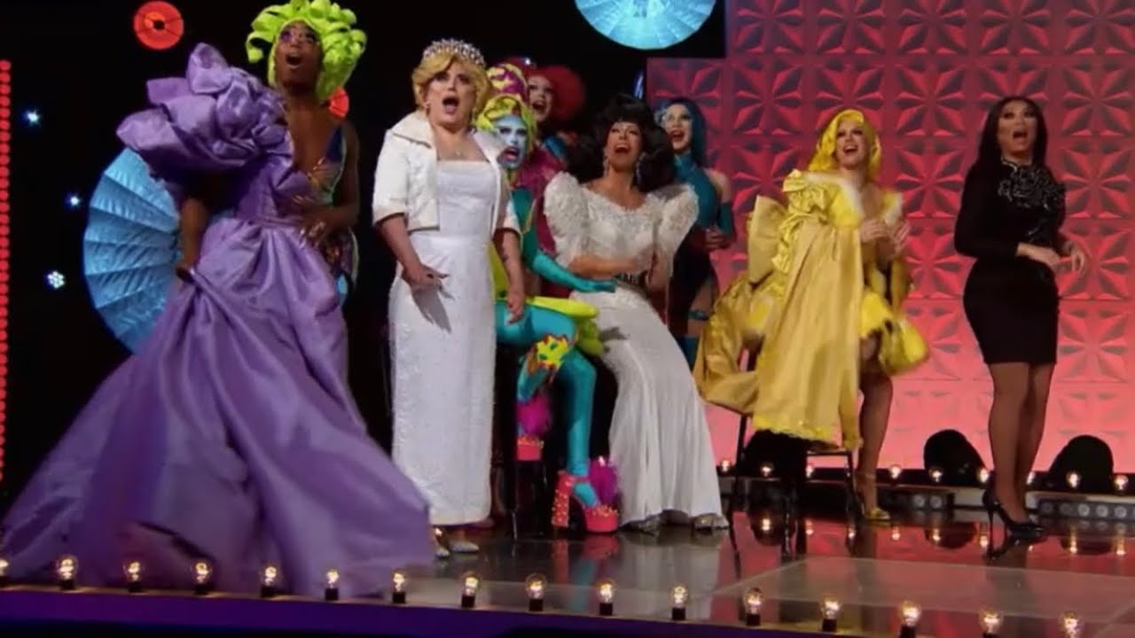 Rupaul’s Drag Race UK vs The World all entrances