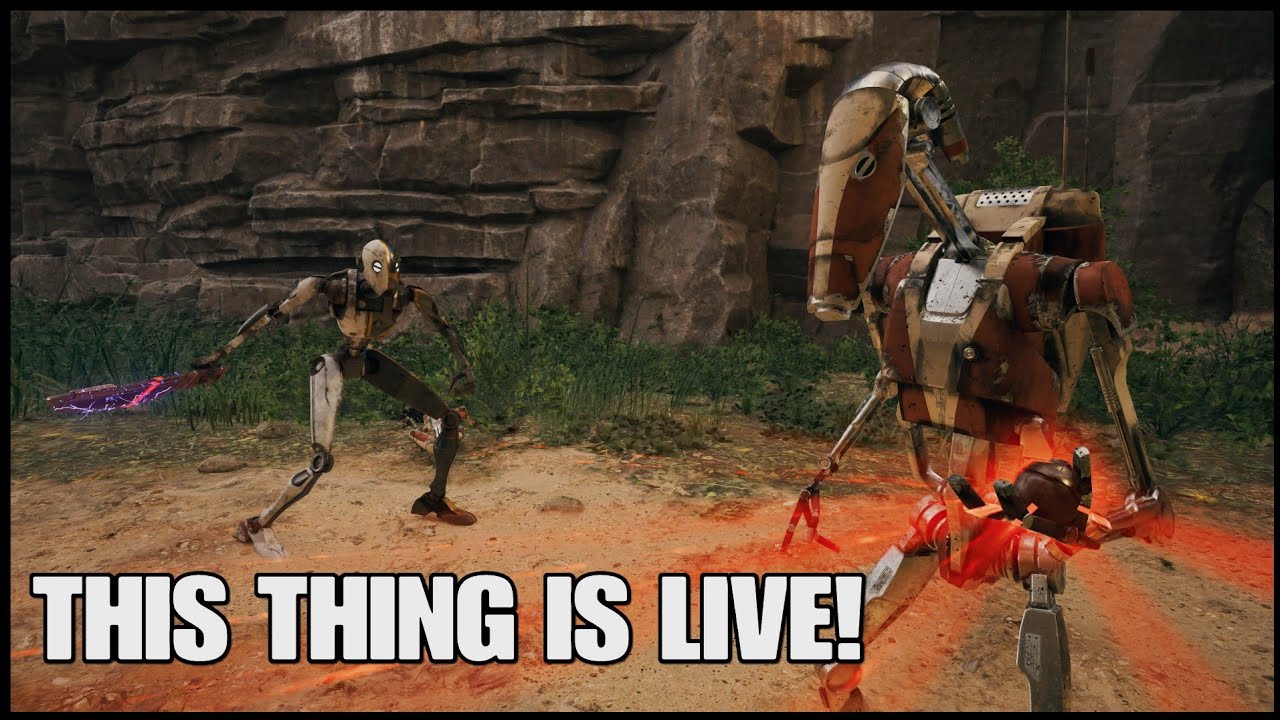 Funny voice lines, dialogue and more from battle droids in Star Wars: Jedi Survivor!