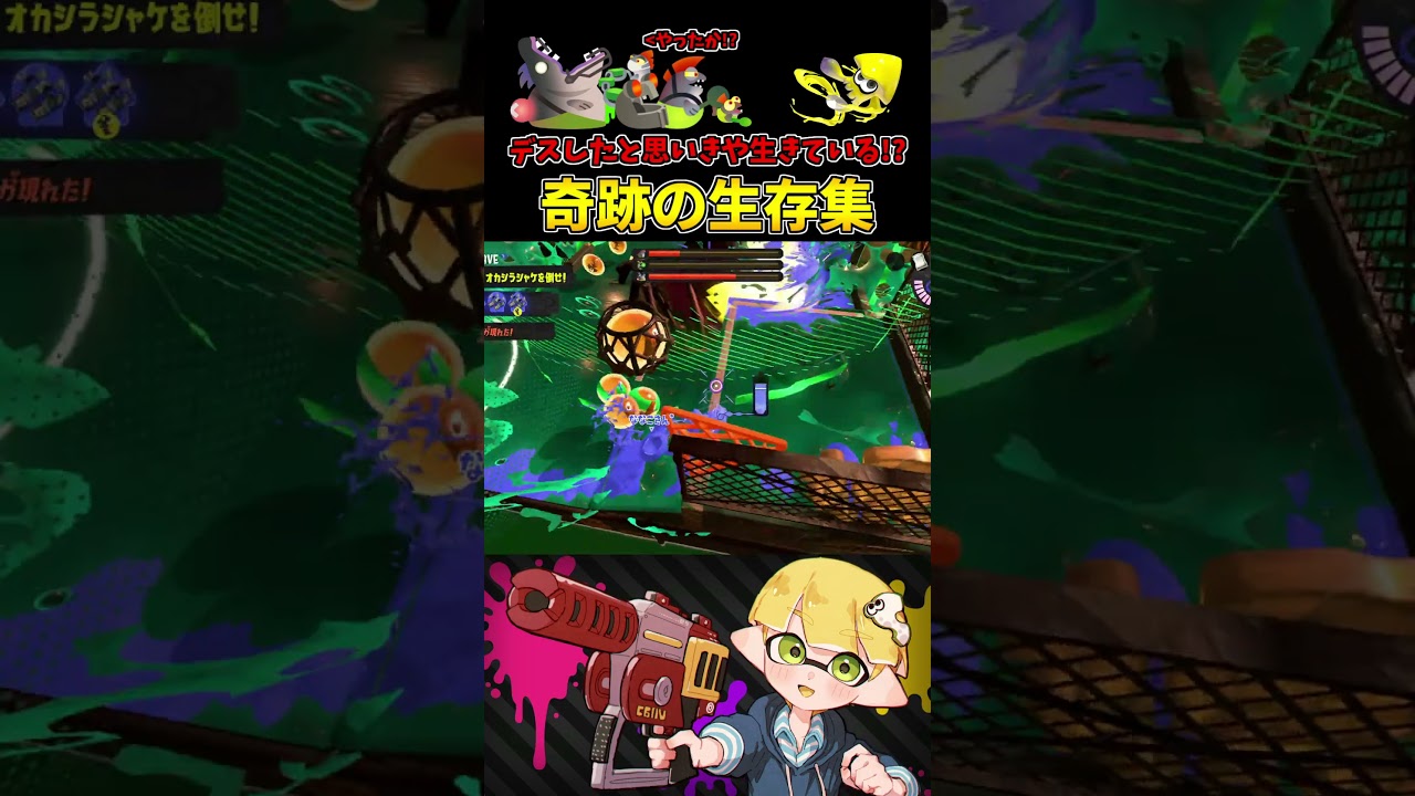 これがカンスト勢のなぜか死なない奇跡の生存だ！#2【スプラトゥーン3/サーモンランNW】 
