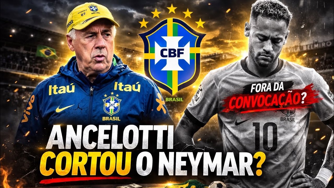 Neymar fora dos amistosos contra França e Croácia?