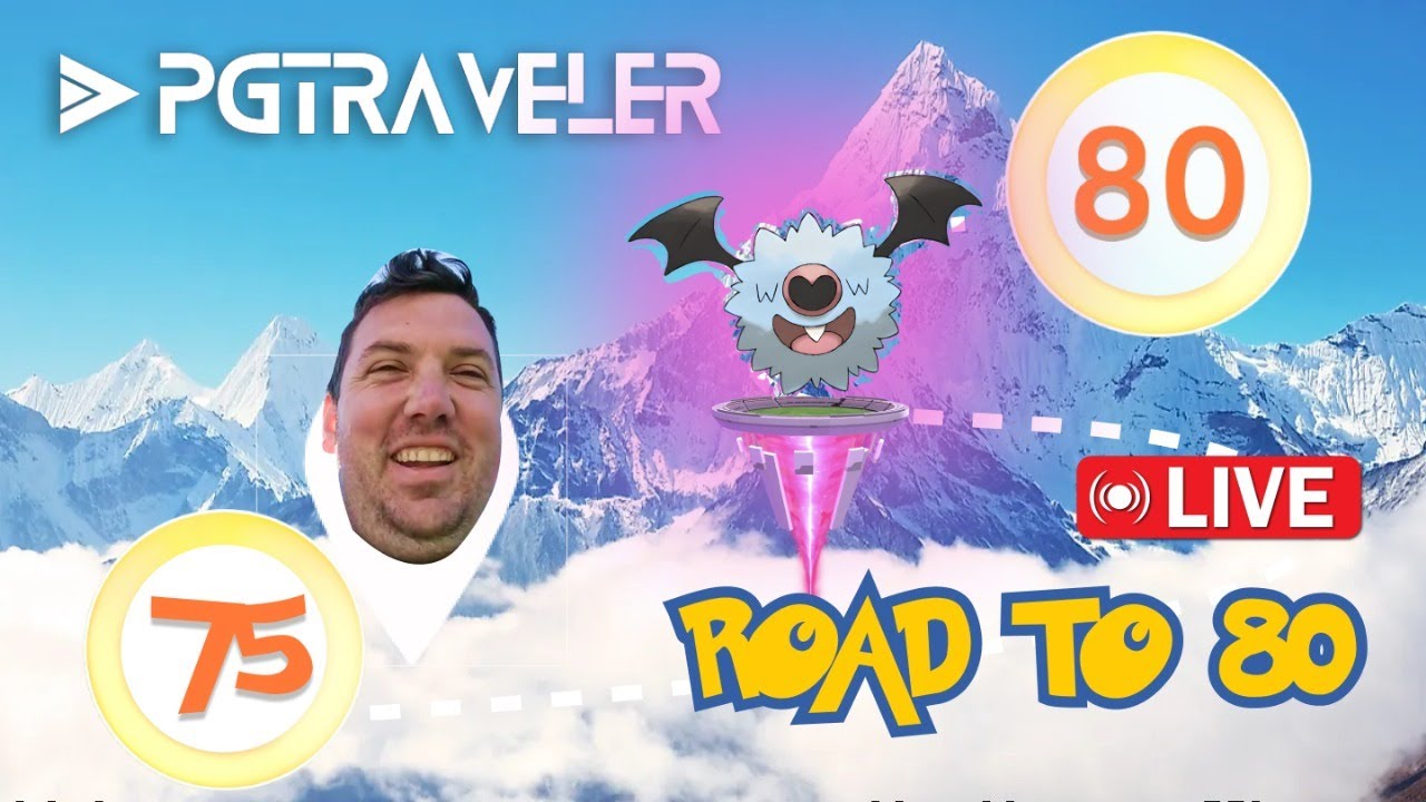 lvl75 grind #Halloween evt and #Dynamax #Woobat with PGT in #PokemonGo