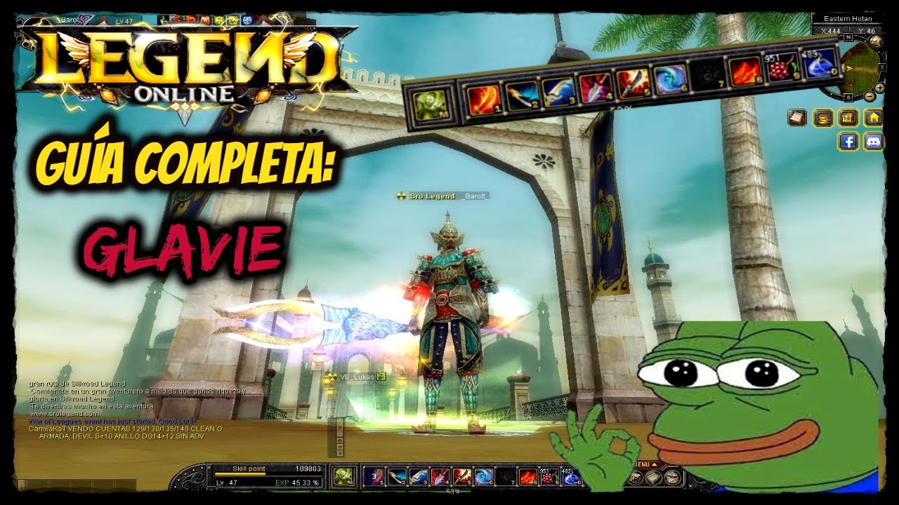 🔥Silkroad Online / 💥GUÍA GLAVIE | BUILDS CLASICAS 🔝