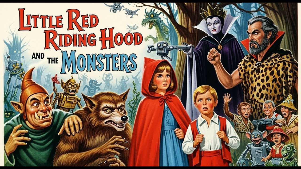 Little Red Riding Hood and the Monsters (1962) - Surreal Fairy Tale Chaos! (Cult Classic film)