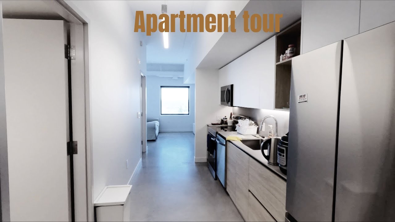Apartment tour • our first apartment in Winnipeg • 1 bedroom suite | Canada