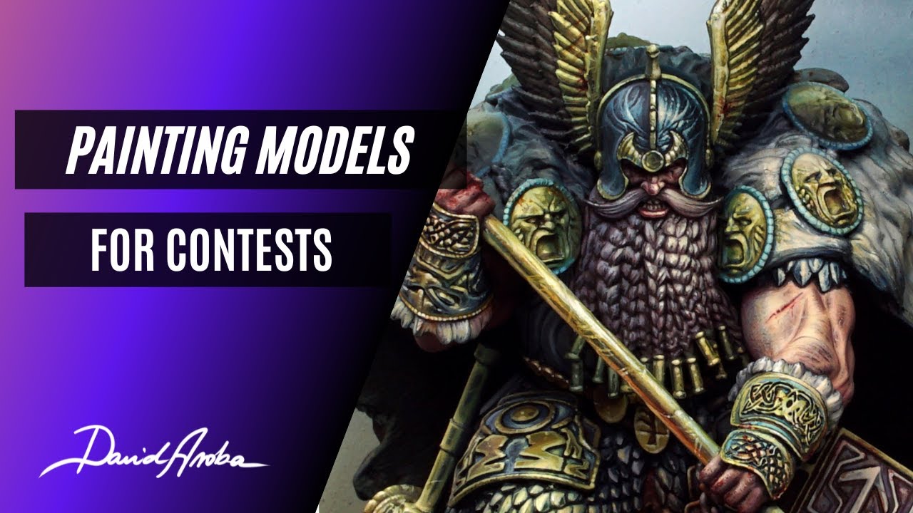 Paintig models for contest