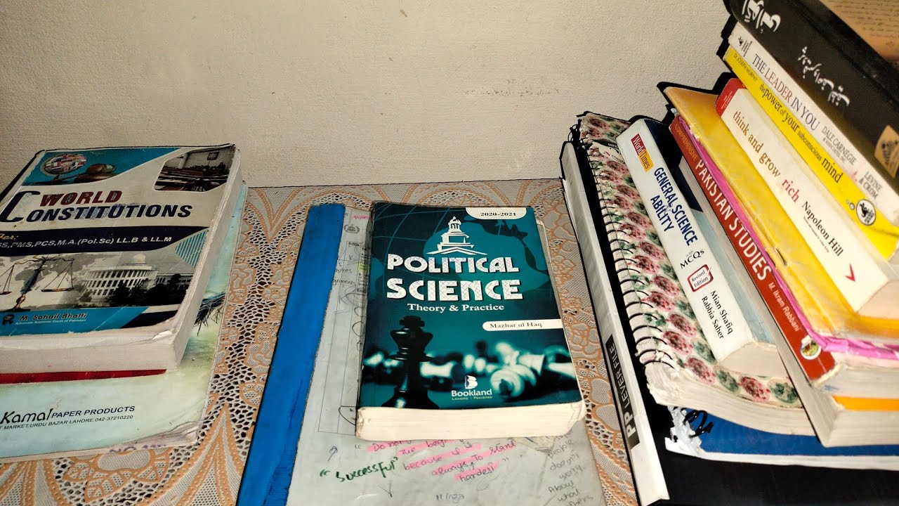 How to prepare Political science|Political science as an optional subject for CSS/PMS