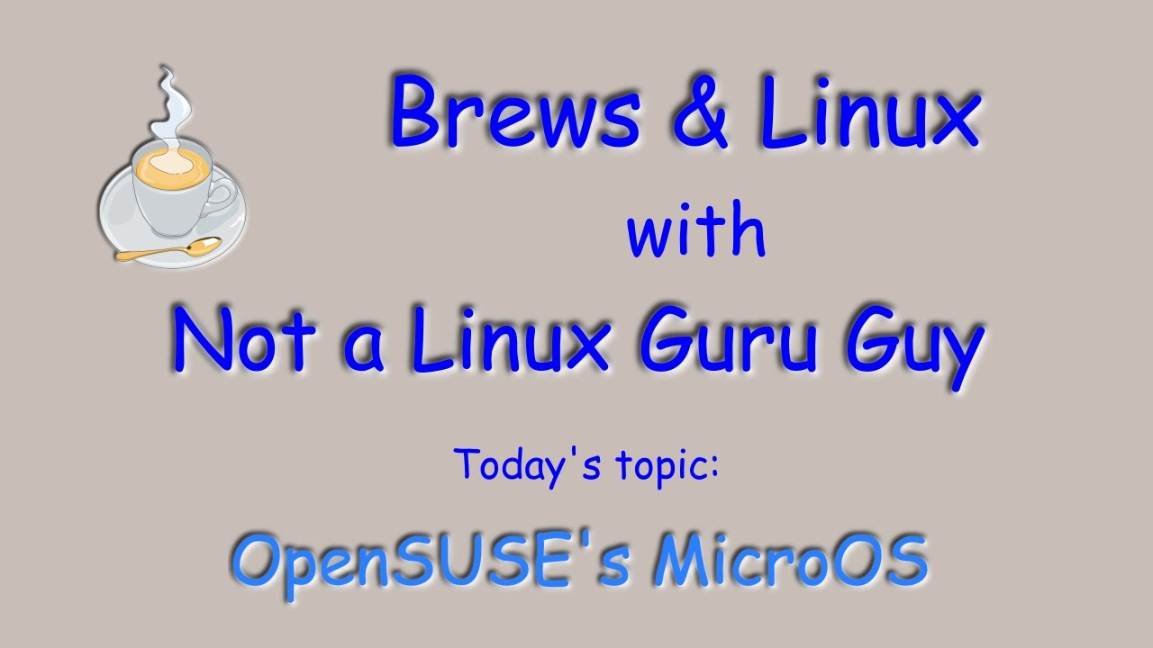 Micro OS: Open Suse's Immutable OS with 