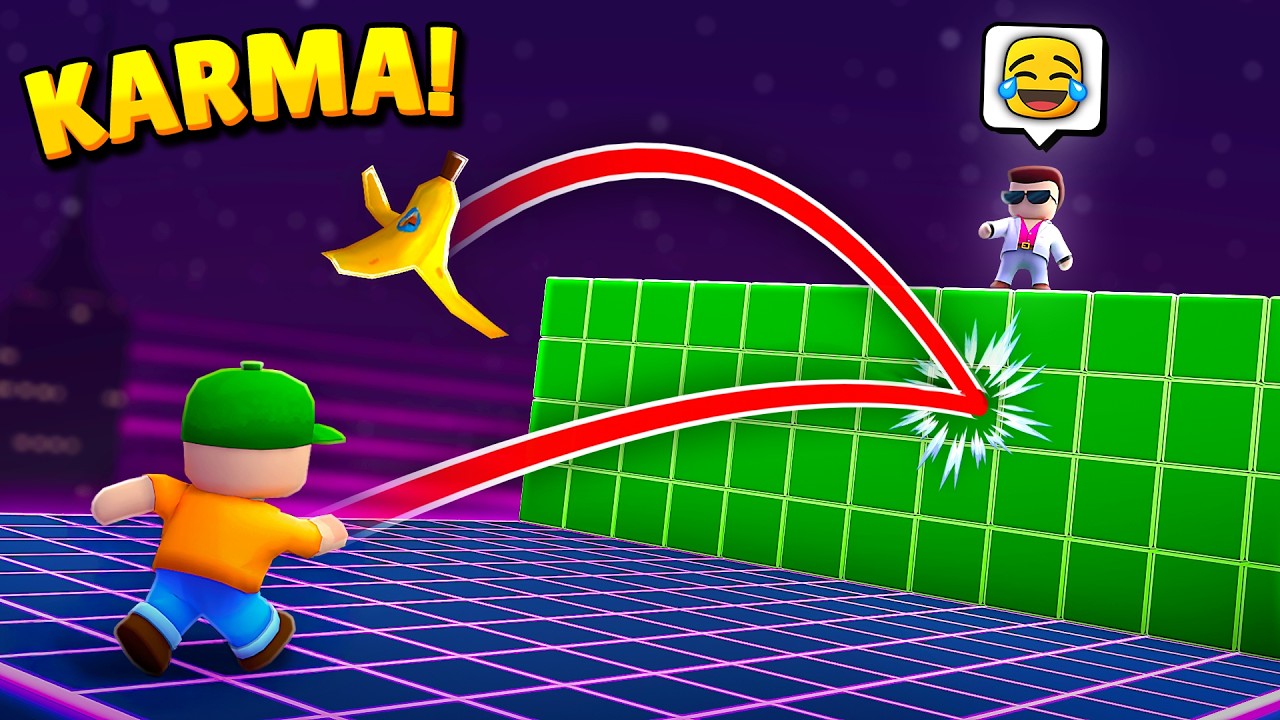 100 ЛУЧШИХ МОМЕНТОВ КАРМЫ В STUMBLE GUYS!