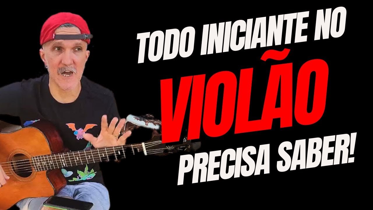 Dica para os iniciantes no violão!