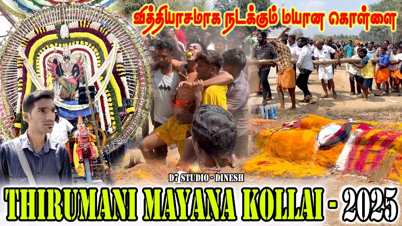 Vellore Mayanakollai 2025 | thirumani mayana kollai | 2025 வேலூர் மயானக்கொல்லை 