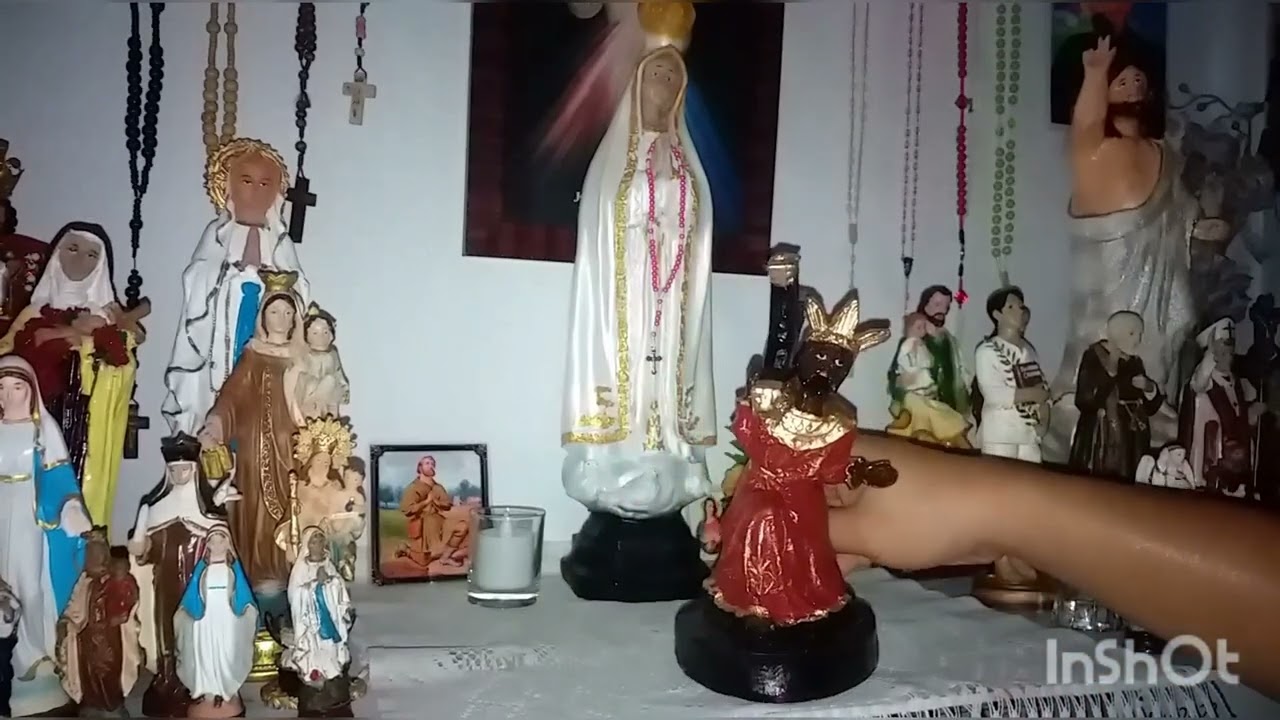 My Santo Collection is Black Nazarene #nuestropadrehesusnazareno | James Marthy Bebe Ladra's Vlog