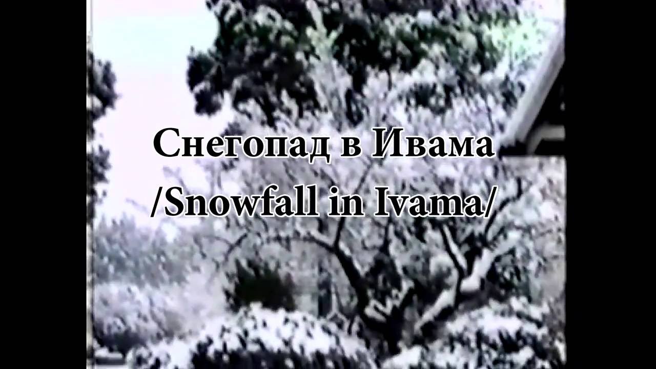 Морихиро Сайто. Снегопад в Ивама. 1980 г. / Morihoro Saito. Snowfall in Iwama. 1980.