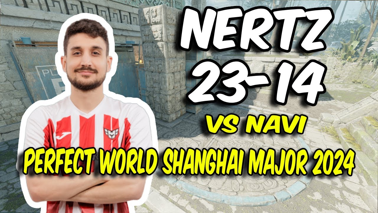 CS2 POV HEROIC NertZ (23/14) vs NAVI (Ancient) @ Perfect World Shanghai Major 2024