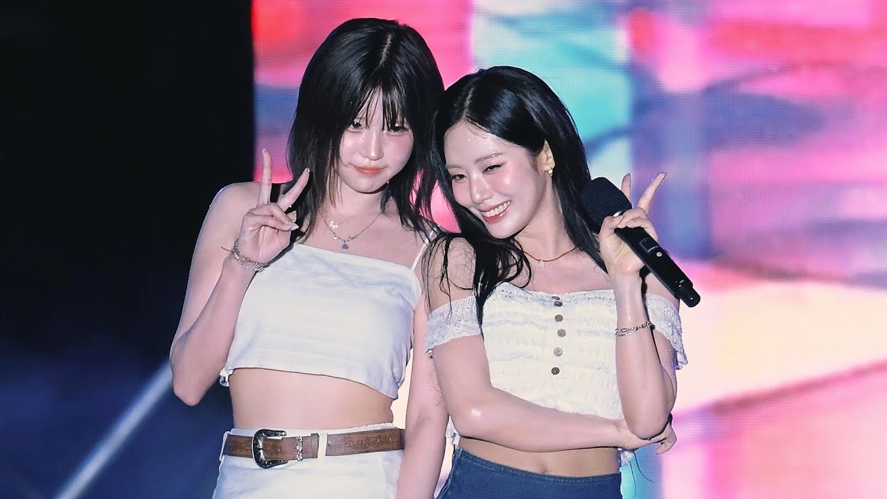프로미스나인 풀직캠 / 250726 달성 청년 워터스플래시 (대구 강정보디아크 광장) / fromis_9 Fancam