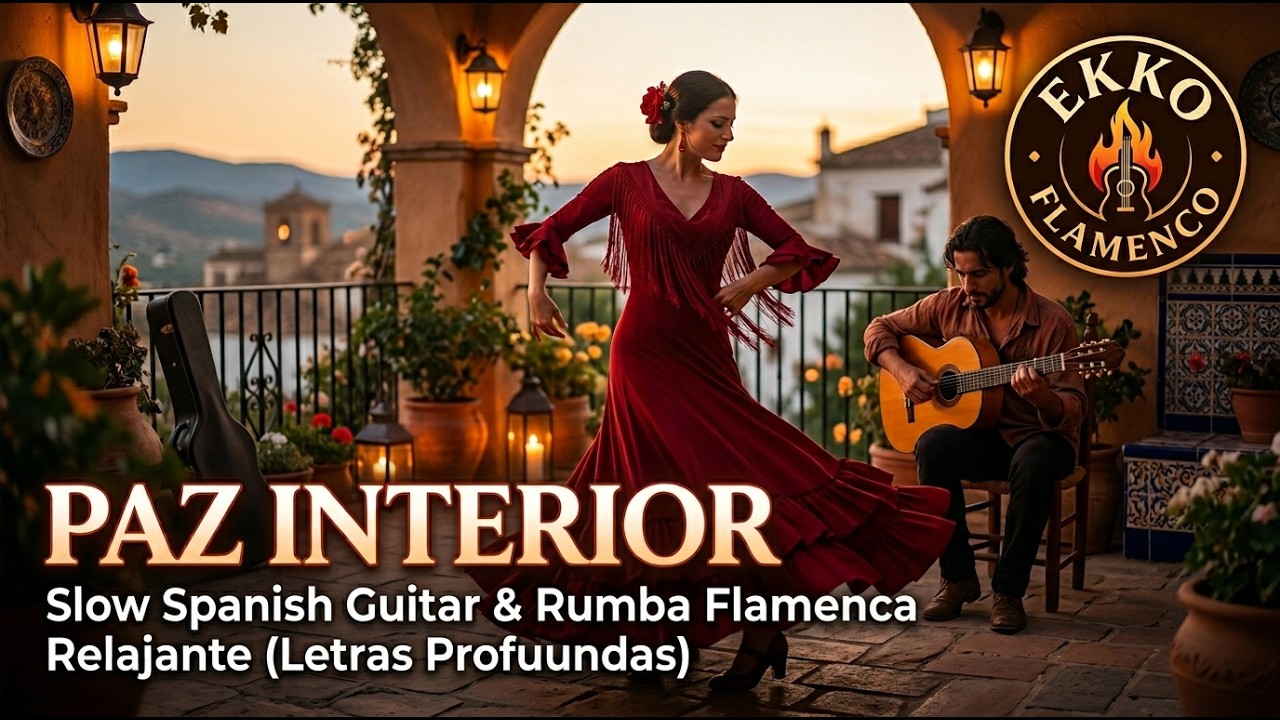 Paz Interior: Slow Spanish Guitar & Rumba Flamenca Relajante (Letras Profundas)