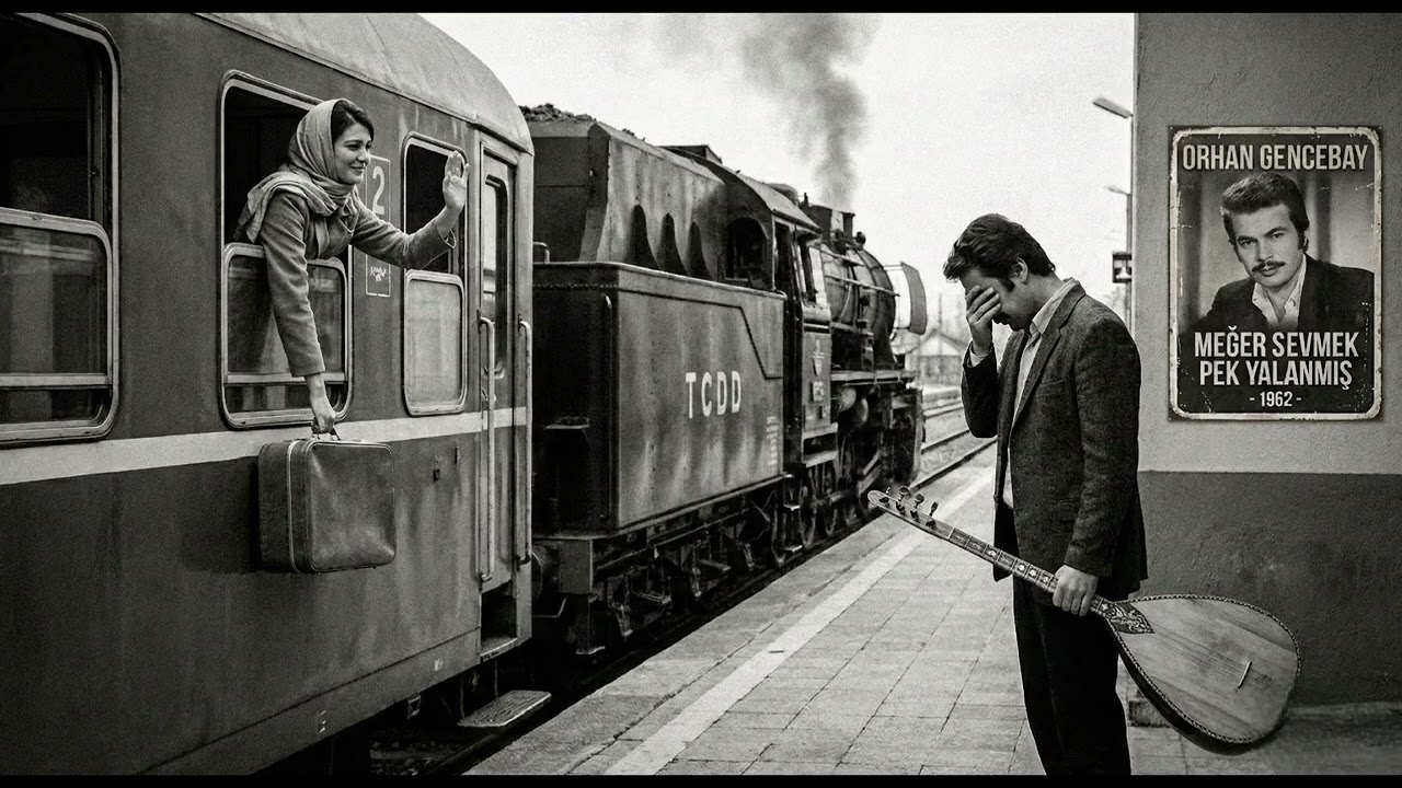 Meğer Sevmek Pek Yalanmış (1962) -  Orhan GENCEBAY (Cover)