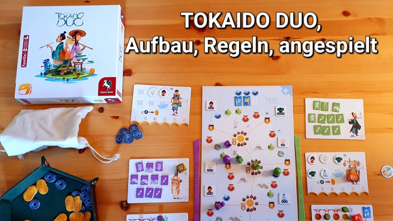Japan-Feeling mit dem Spiel TOKAIDO DUO
