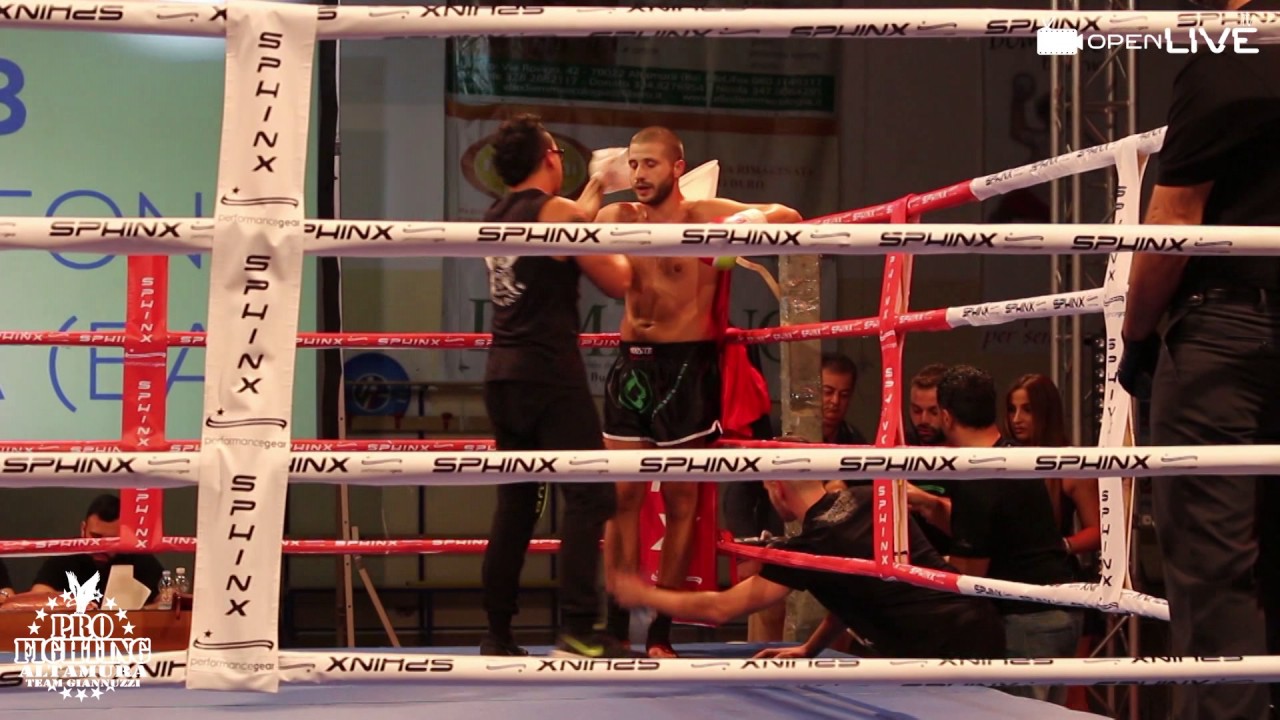 ALTAMURA IN THE RING 2 K1 -72Kg Giuseppe Chiarelli VS Giuseppe Colonna
