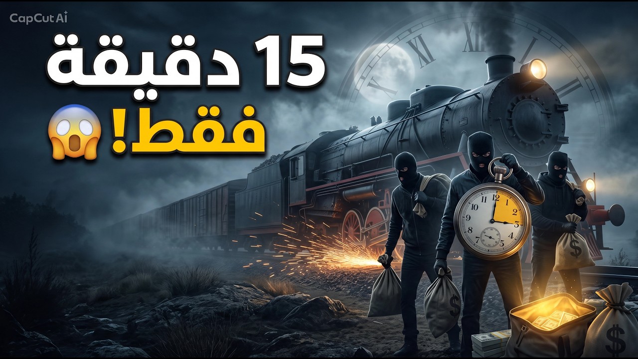 سرقة القطار العظيمة (90 مليون دولار!) .. 15 دقيقة غيّرت التاريخ