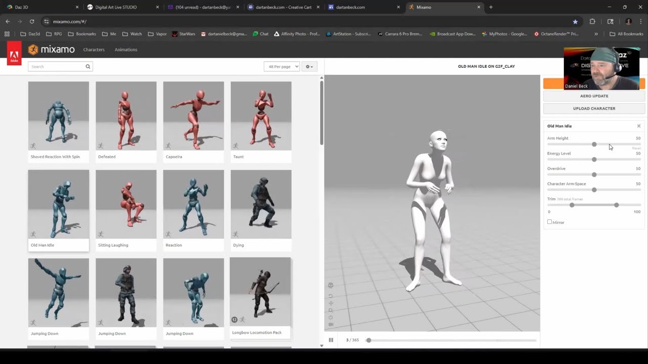 Mixamo to Daz Studio Primer