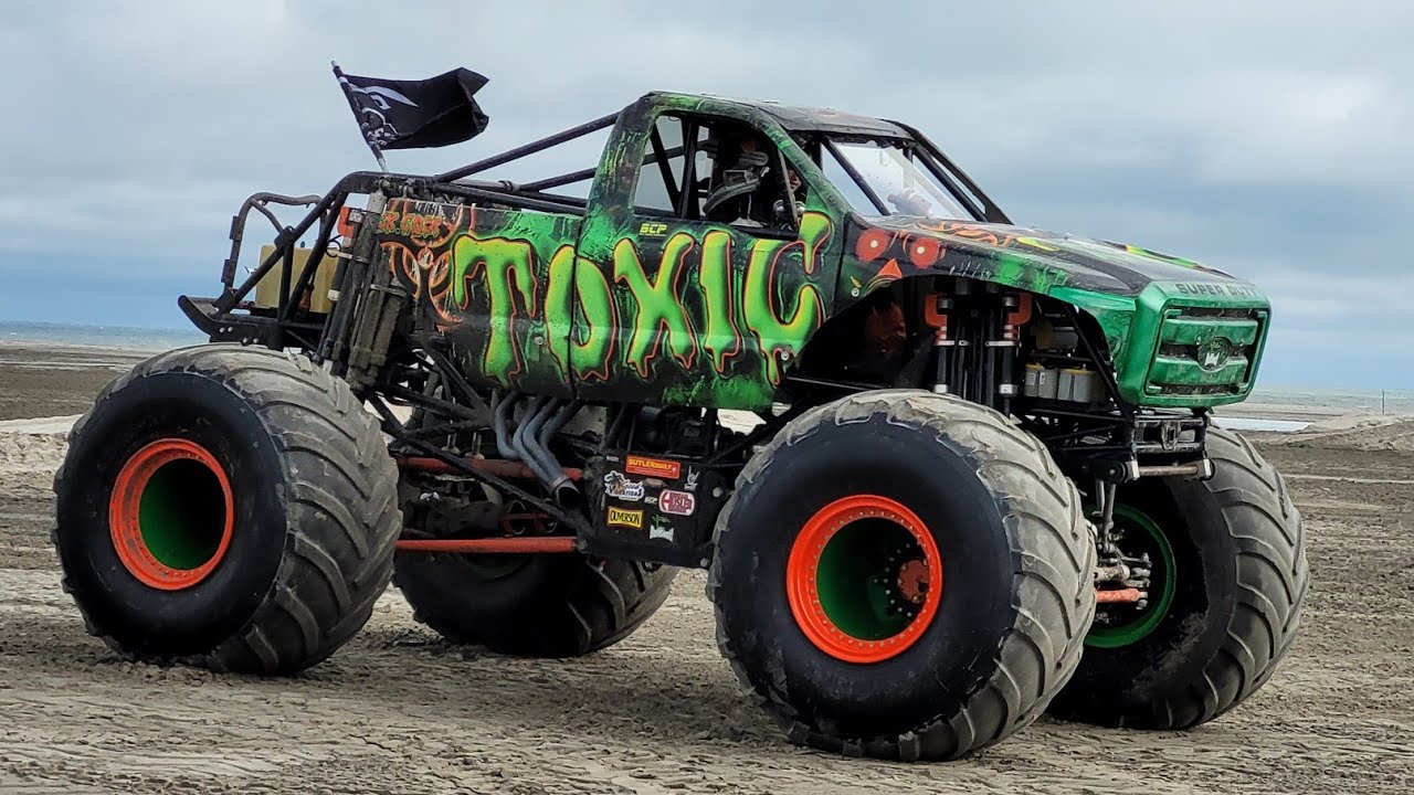Wildwood NJ Monster Trucks on the Beach Show #1 Highlights
