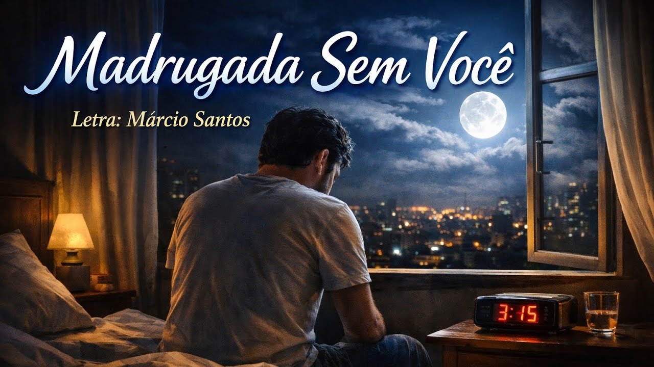 Madrugada Sem Você/Letra: Márcio Santos 