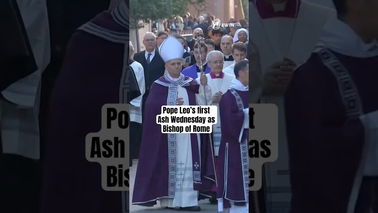 Pope Leo&rsquo;s First Ash Wednesday at the Basilica of Santa Sabina on the Aventine Hill | Lent 2026