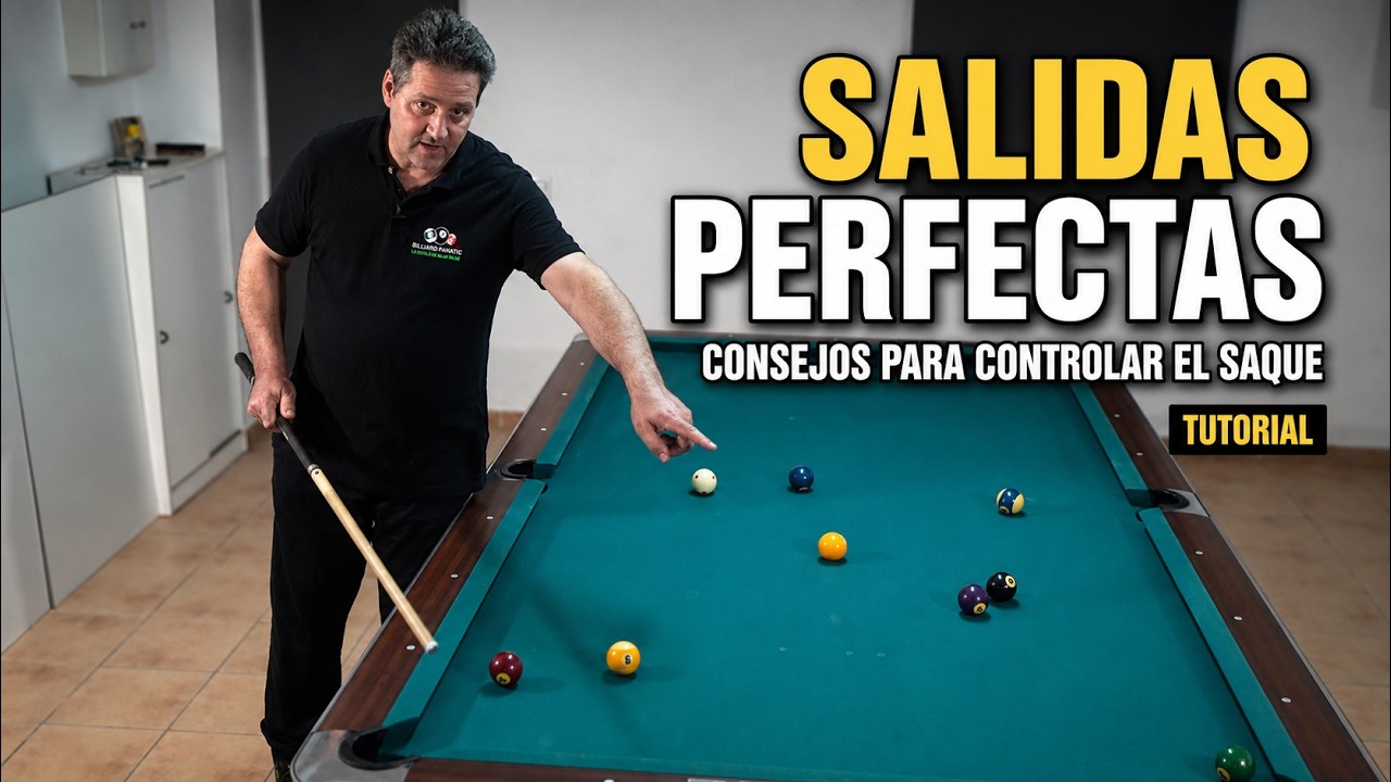 SAQUE BOLA 10 Y CHAPOLIN CANARIO TRUCOS y consejos | Billar Fanatic