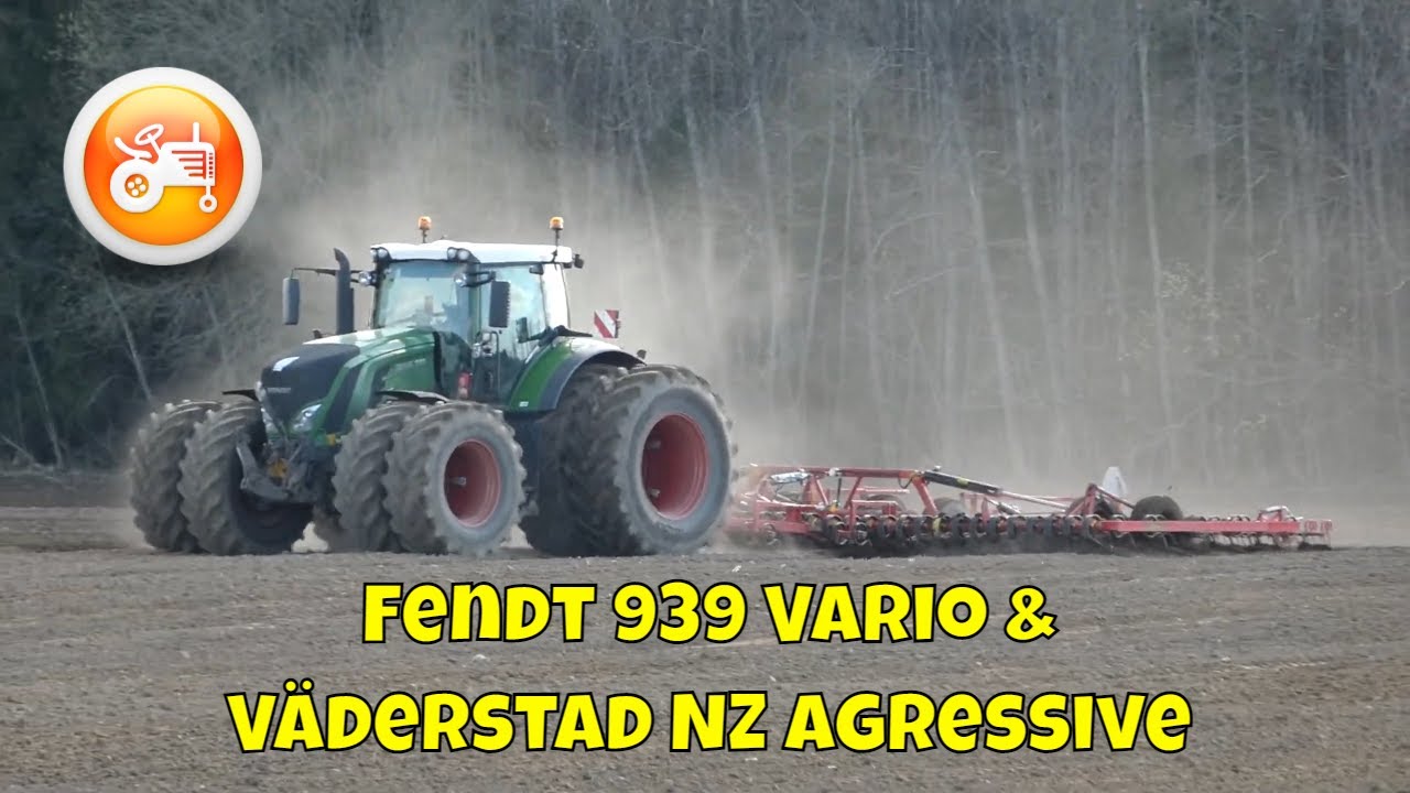 Tillage 2022 | Fendt 939 Vario & Väderstad NZ Agressive harrow
