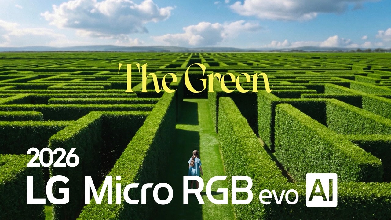 2026 LG Micro RGB evo AI: Зелёный I LG