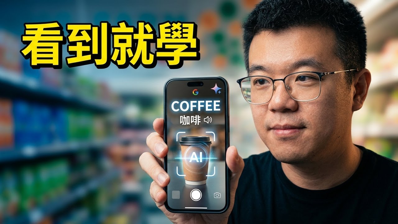 Gemini能用鏡頭教你英語？7天實測挑戰AI英語學習