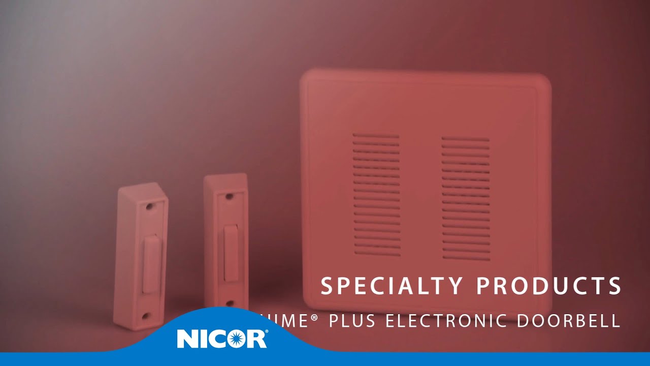 NICOR Product Introduction - PrimeChime Plus 2 Electronic Doorbell