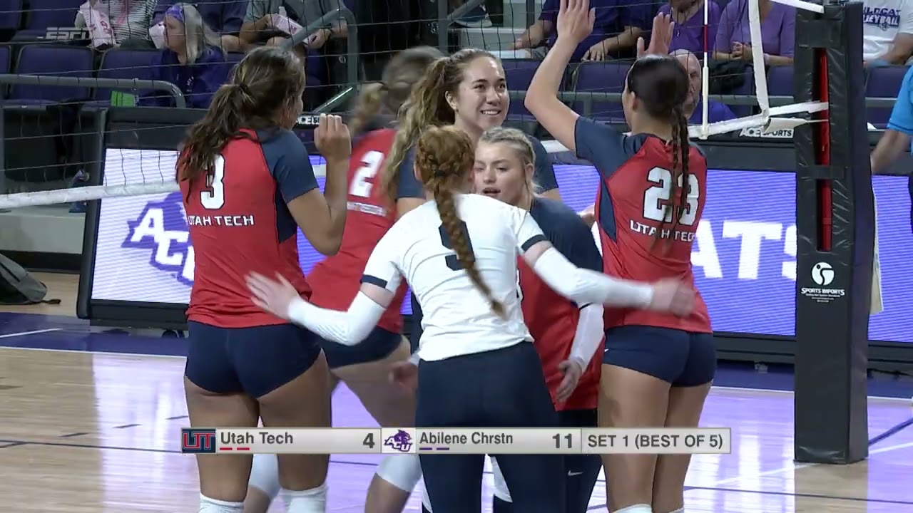 ACU Volleyball vs Utah Tech - 10/7/23
