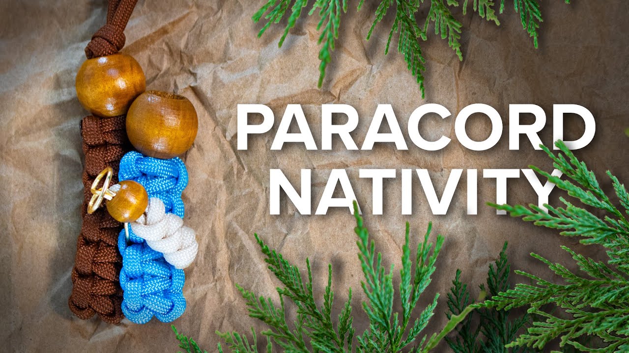 Paracord Nativity—Ornament #10