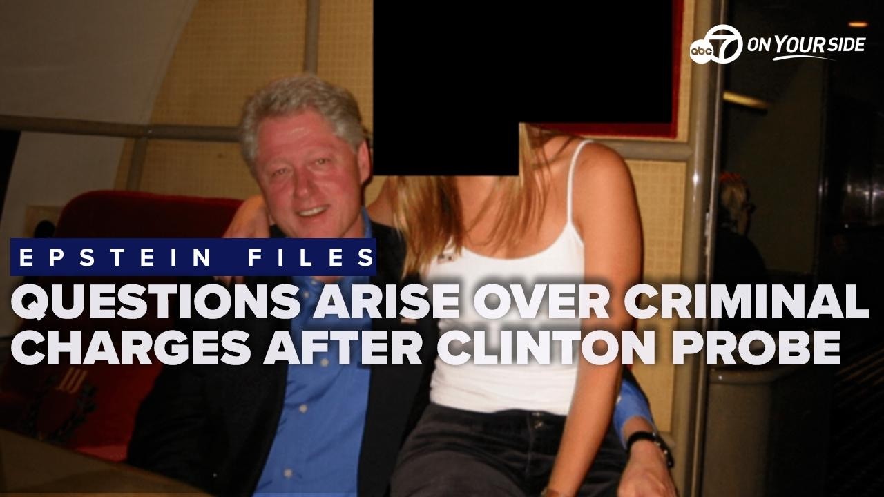 Clinton questioned over Epstein ties as the public questions lack of criminal charges