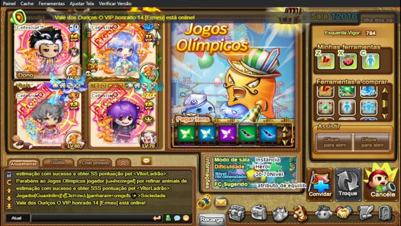 ( Ddtank337) Nova Instancia Elemental (Jogos Olímpicos Heroi)