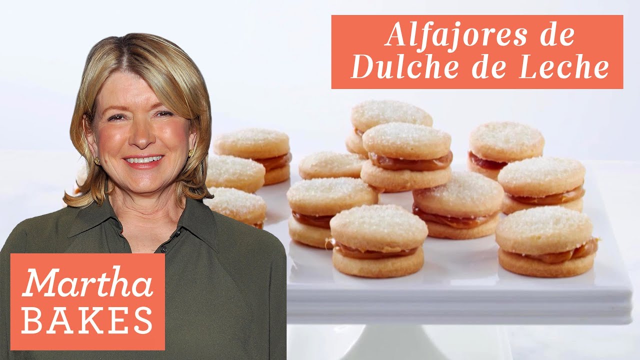 Martha Stewart’s Alfajores de Dulce de Leche | Martha Bakes Recipes | Martha Stewart