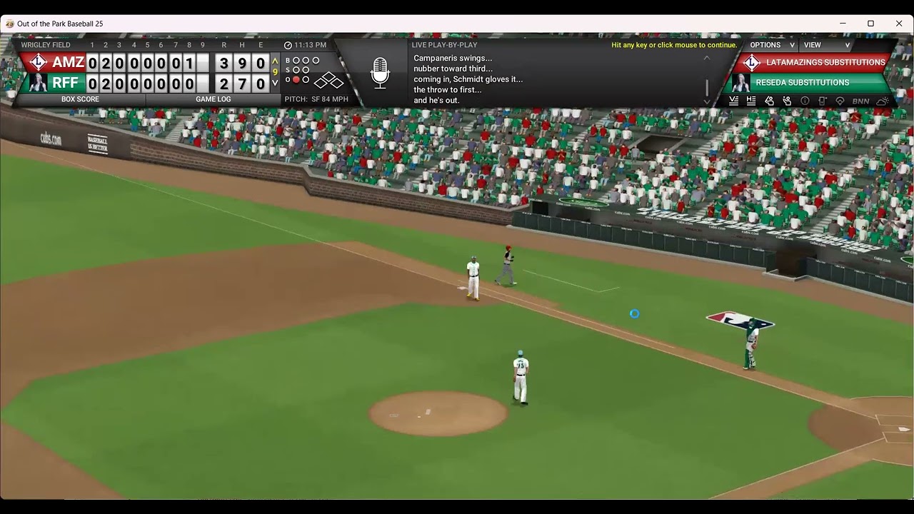 FODEUSS Baseball Classic - 2nd Knockout Round Games