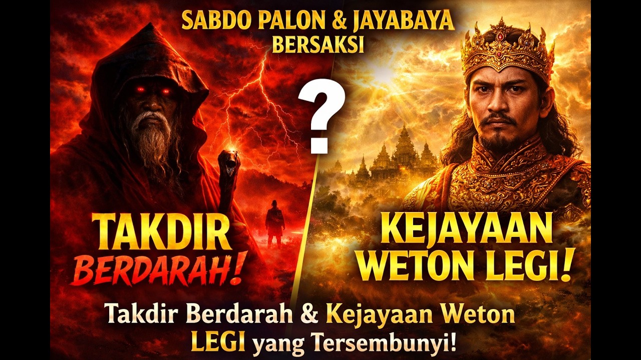 SABDO PALON & JAYABAYA BERSAKSI  Takdir Berdarah & Kejayaan Weton LEGI yang Tersembunyi!