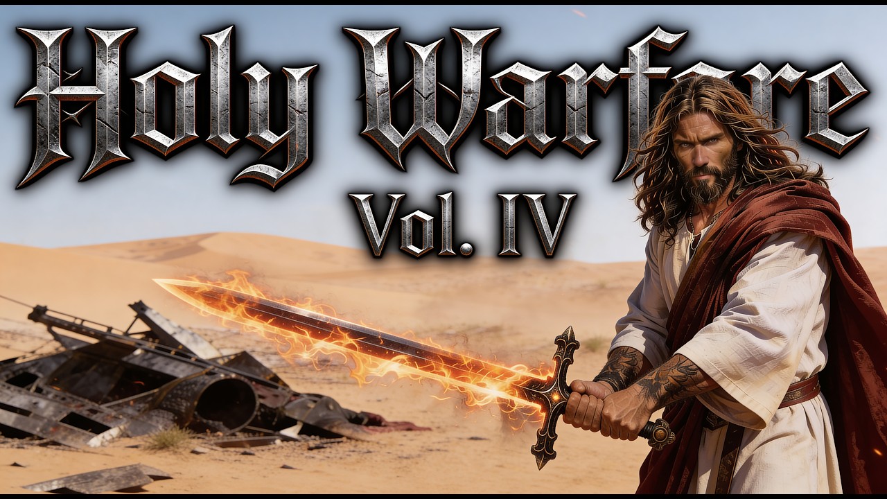 HOLY WARFARE ⚔️ Christian Metal Anthems Vol  IV (1 hour mix)