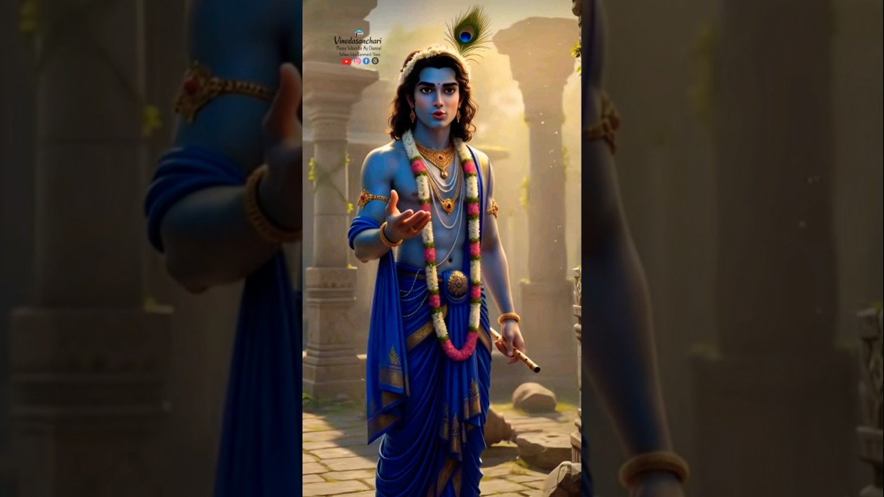 A true friend will always be with you I Krishna..Radhe Radhe🧡 I #shorts I #trending I #sreekrishna
