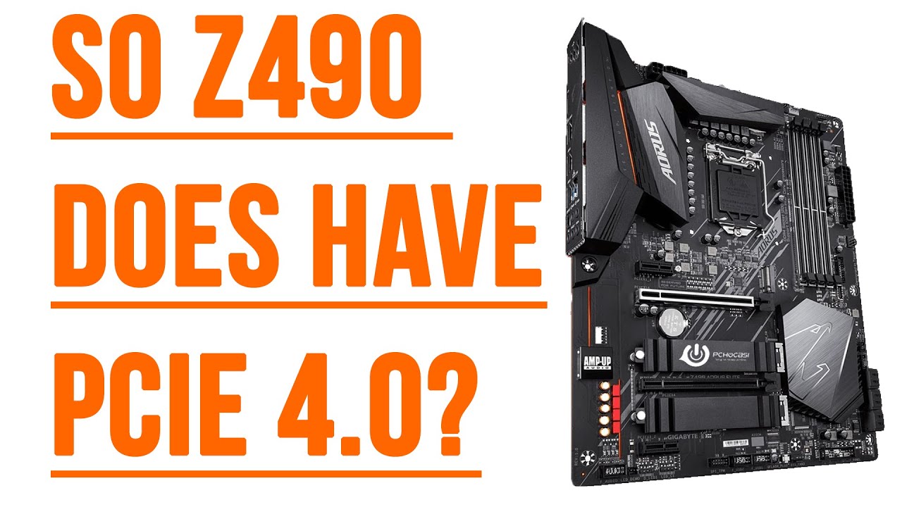 Intel's  Z490 Chipset Has PCIe 4.0 Support & Z490 For Intel's Rocket Lake Confirmed?