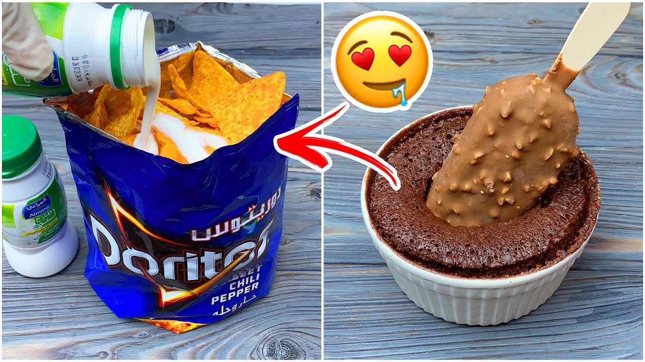 سويت أسهل طبخات المشتركين الغريبة 😱!! دوريتوس مع لبن😻!