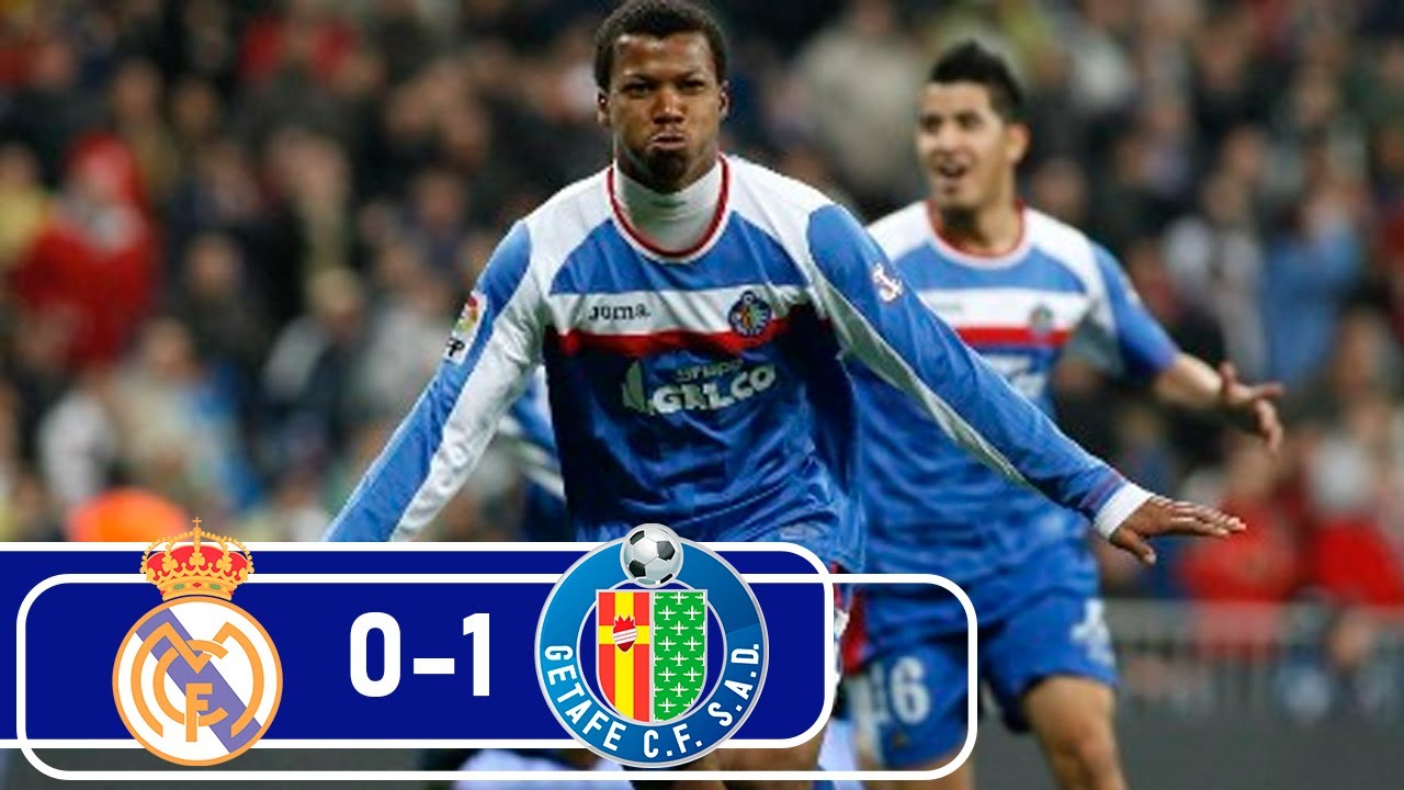 Resumen Real Madrid 0-1 Getafe LaLiga2007/08