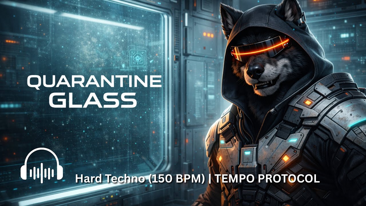 QUARANTINE GLASS | Hard Techno (150 BPM) | TEMPO PROTOCOL