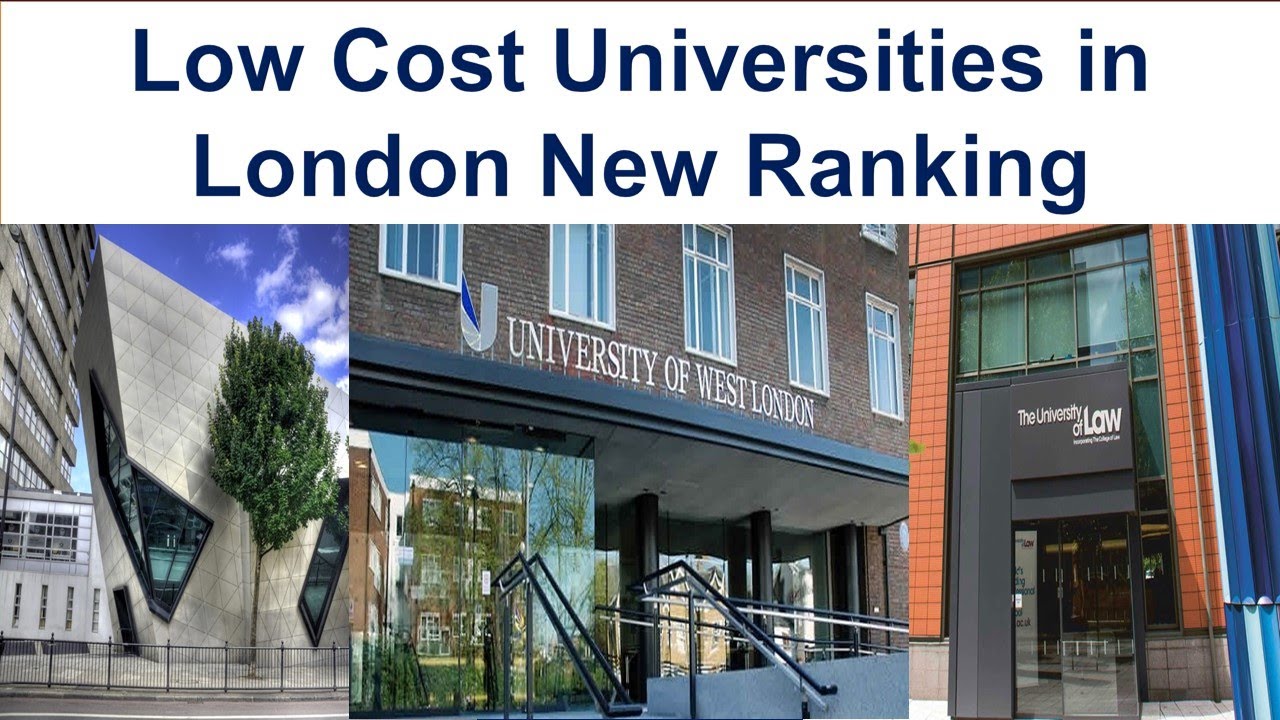 Top 10 Low Cost Universities in London New Ranking | University of West London