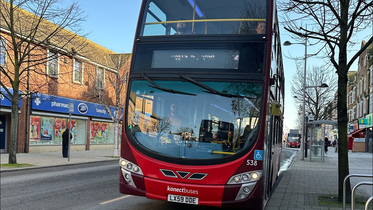 *LX59 DDE*Konectbus 59Reg Volvo B9TL Wright Eclipse Gemini 2(Ex Go Ahead London)