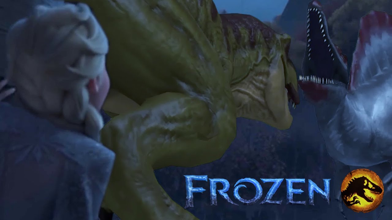 Jurassic World  X Frozen (Animation) Part 2 